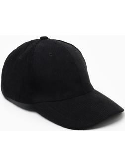 Бейсболка мужская MINAKU, цвет чёрный, размер 56-58