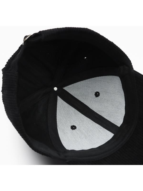 Бейсболка мужская MINAKU, цвет чёрный, размер 56-58