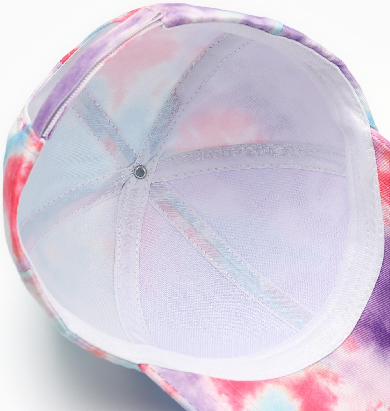 Кепка женская Tie-dye MINAKU, цвет фиолетовый, размер 56-58