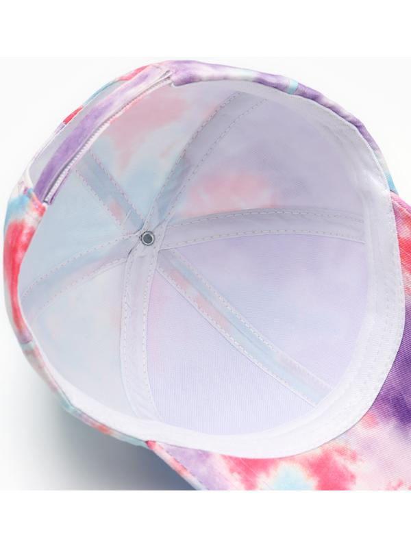 Кепка женская Tie-dye MINAKU, цвет фиолетовый, размер 56-58