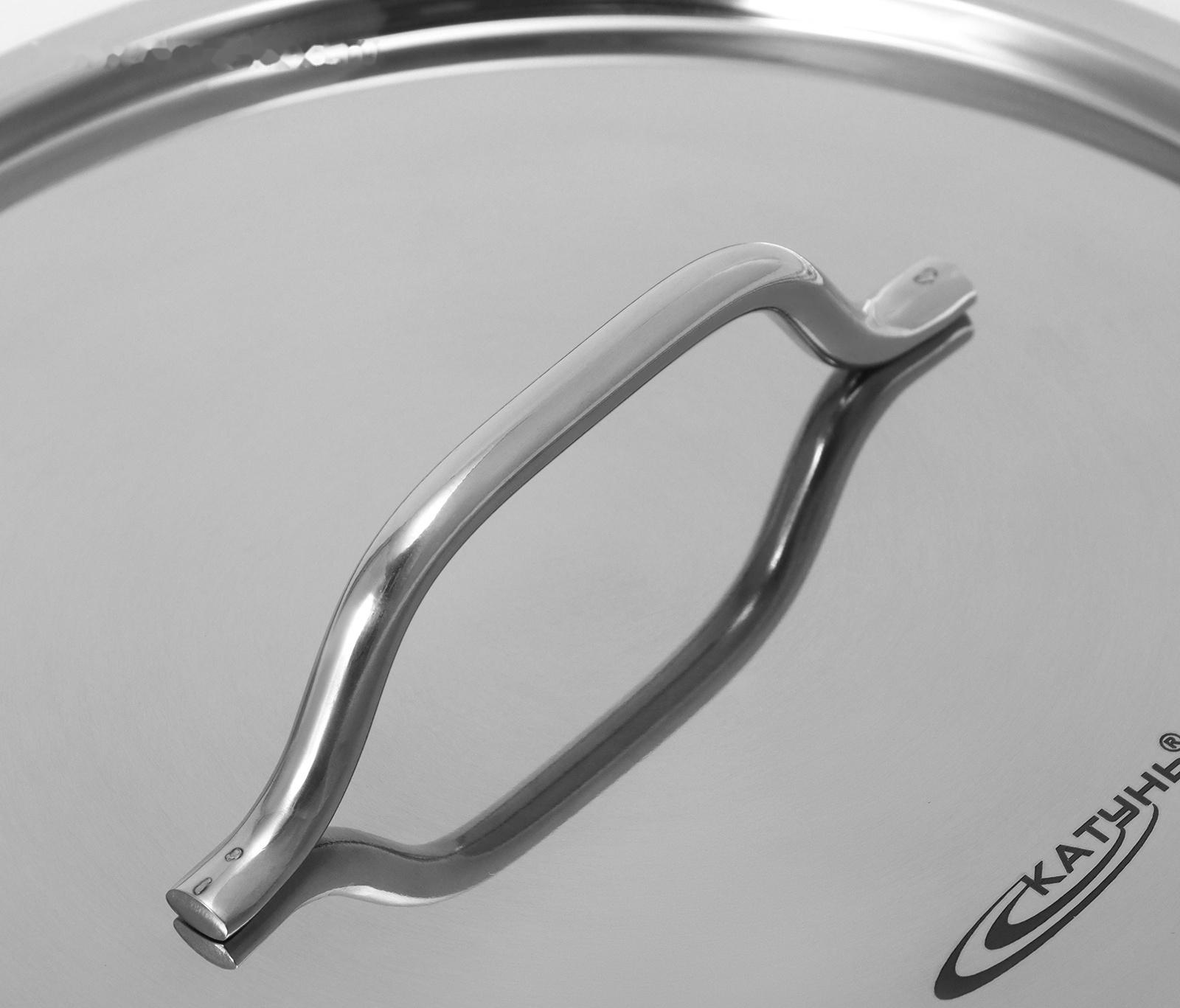 Крышка «Общепит. Шеф», d=26 см, сталь с пароотводом