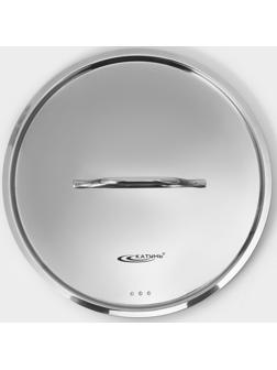 Крышка «Общепит. Шеф», d=26 см, сталь с пароотводом