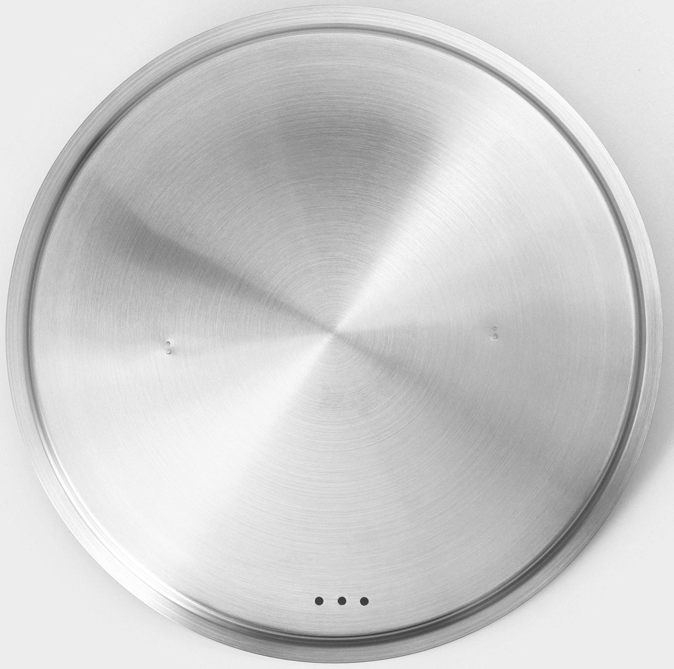 Крышка «Общепит. Шеф», d=30 см, сталь с пароотводом