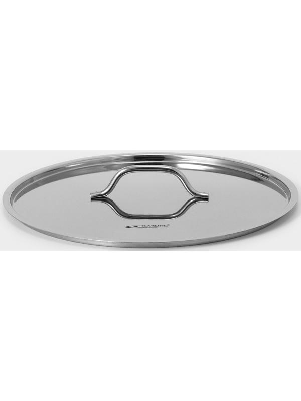 Крышка «Общепит. Шеф», d=30 см, сталь с пароотводом