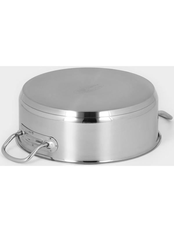 Кастрюля «Общепит. Шеф», 6 л, d=28 см, h=10,3 см, с теплораспределительным слоем