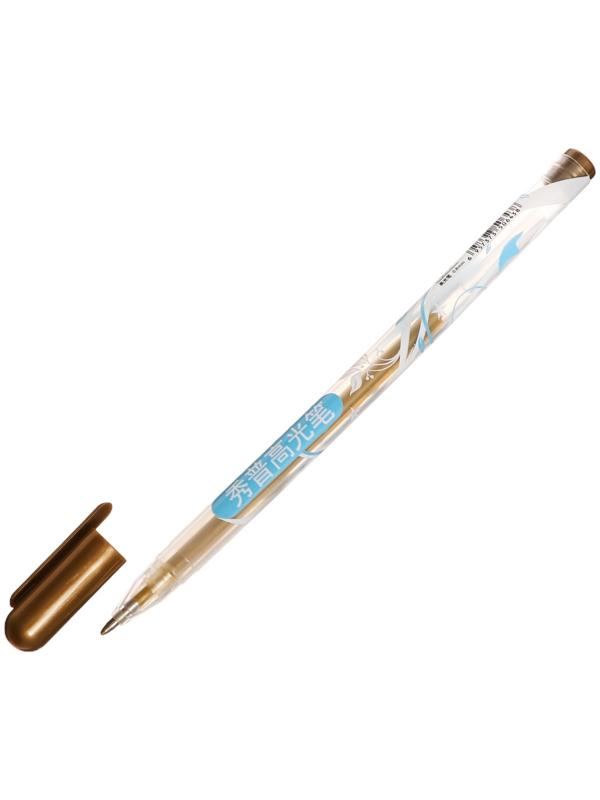 Набор гелевых ручек 3 цвета, белый, серебристый, золотой  MS-021