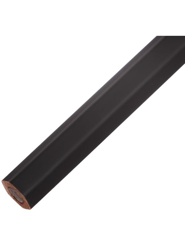 Карандаш графитовый черный Medium, корпус темно-серый