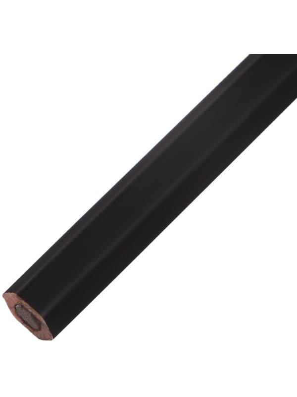 Карандаш графитовый черный Soft, корпус черный