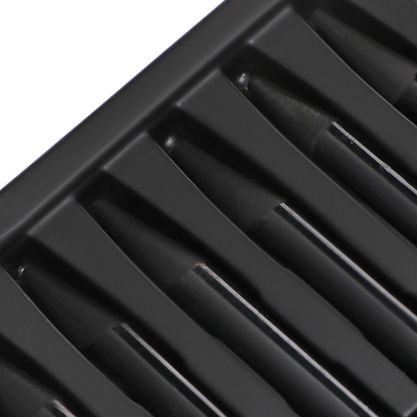 Карандаши цельнографитные черные 12 штук + ластик + точилка + нож канцелярский wgp-12