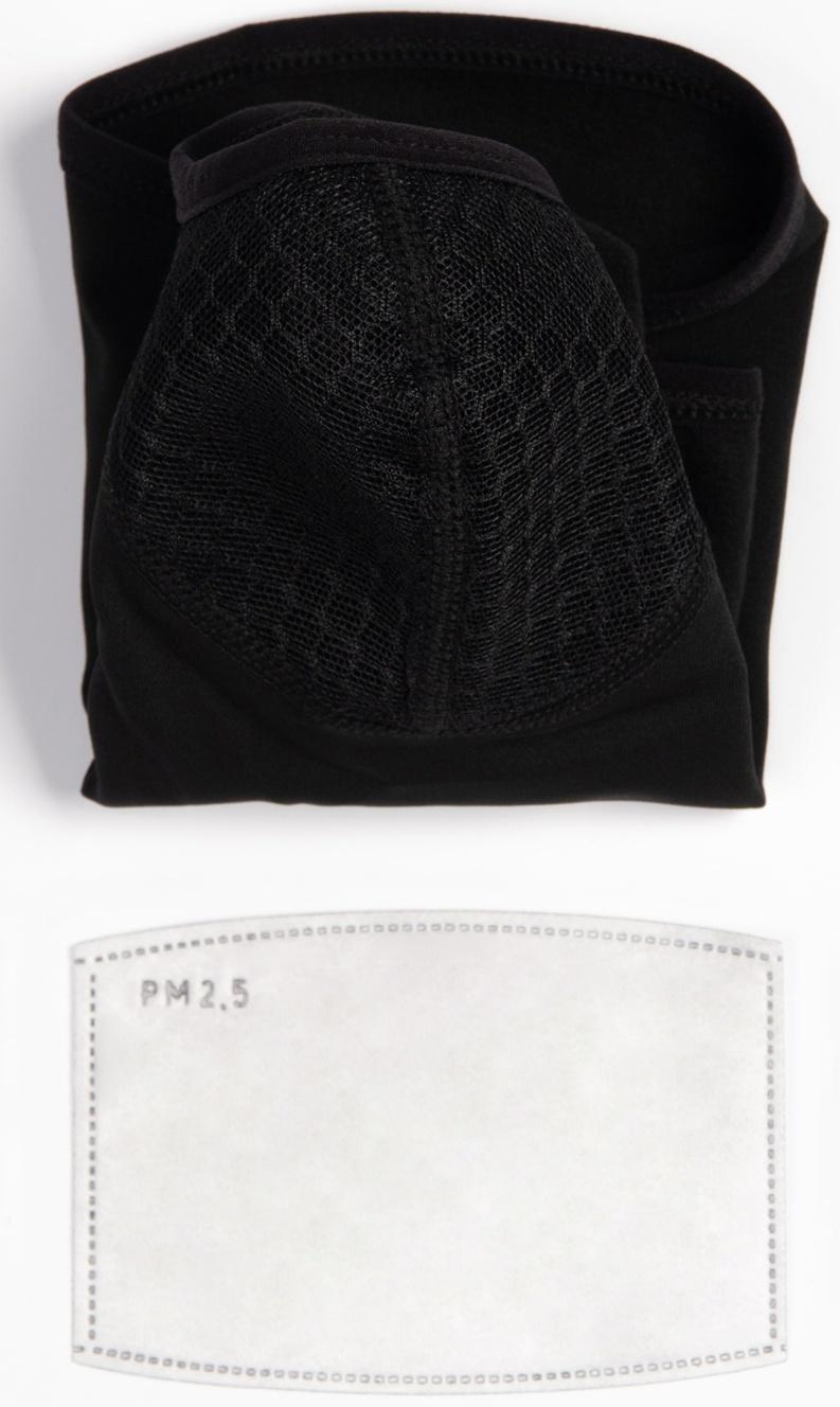 Бафф-маска для защиты от ветра доп защита черный
