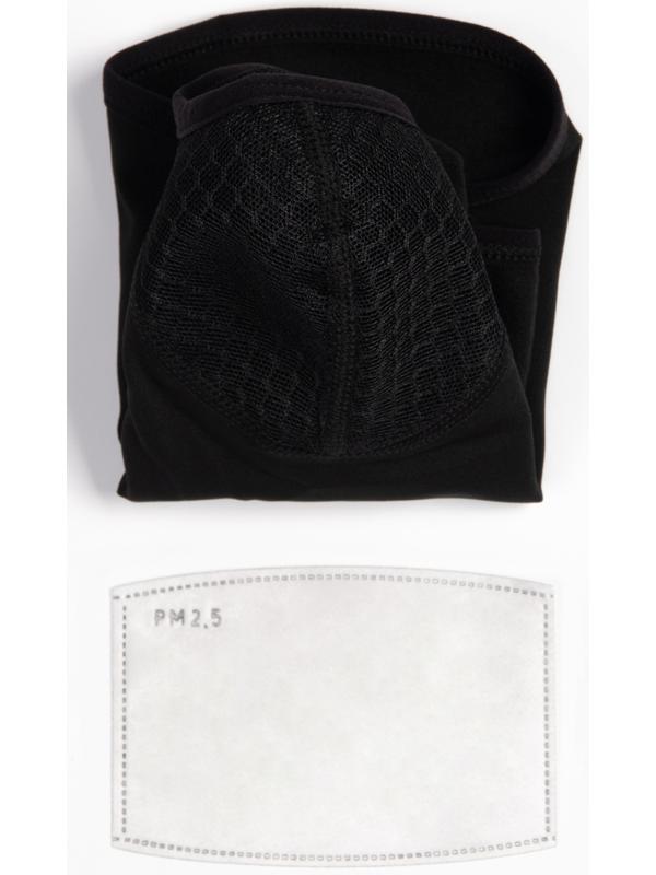 Бафф-маска для защиты от ветра доп защита черный