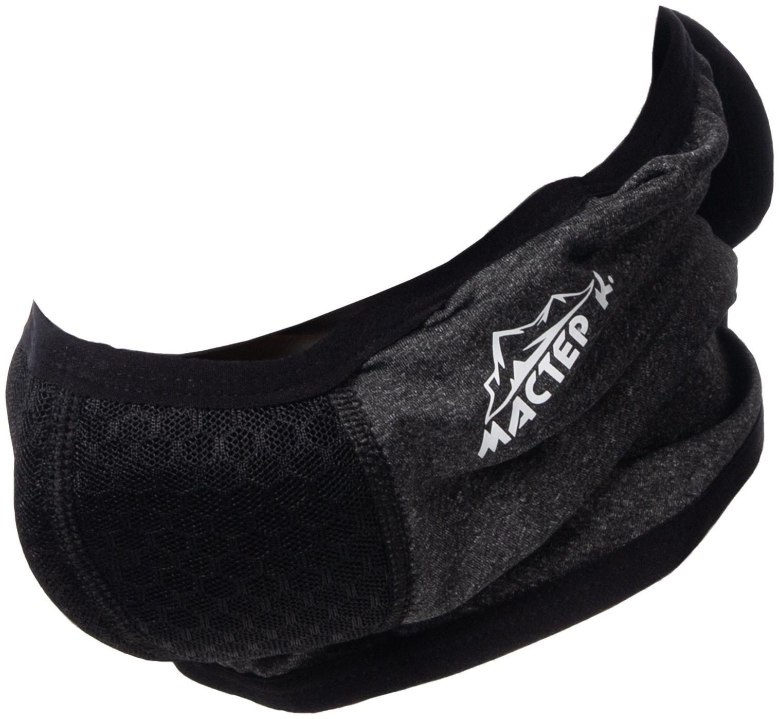 Бафф-маска для защиты от ветра доп защита серый