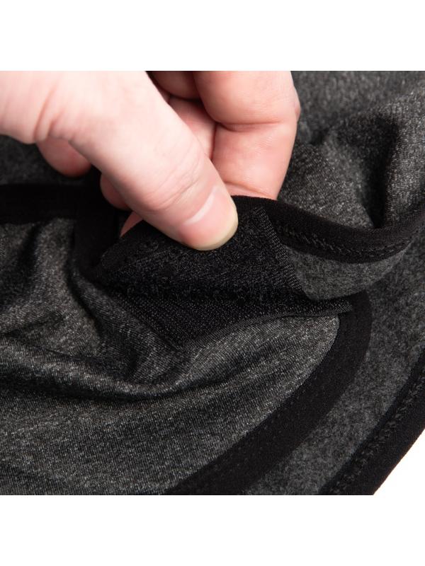 Бафф-маска для защиты от ветра доп защита серый