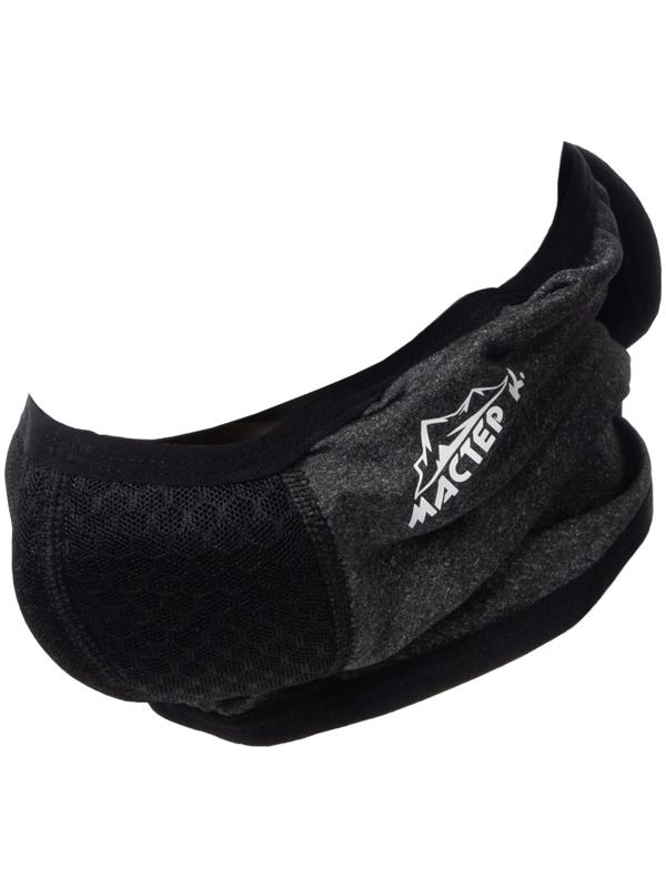 Бафф-маска для защиты от ветра доп защита серый
