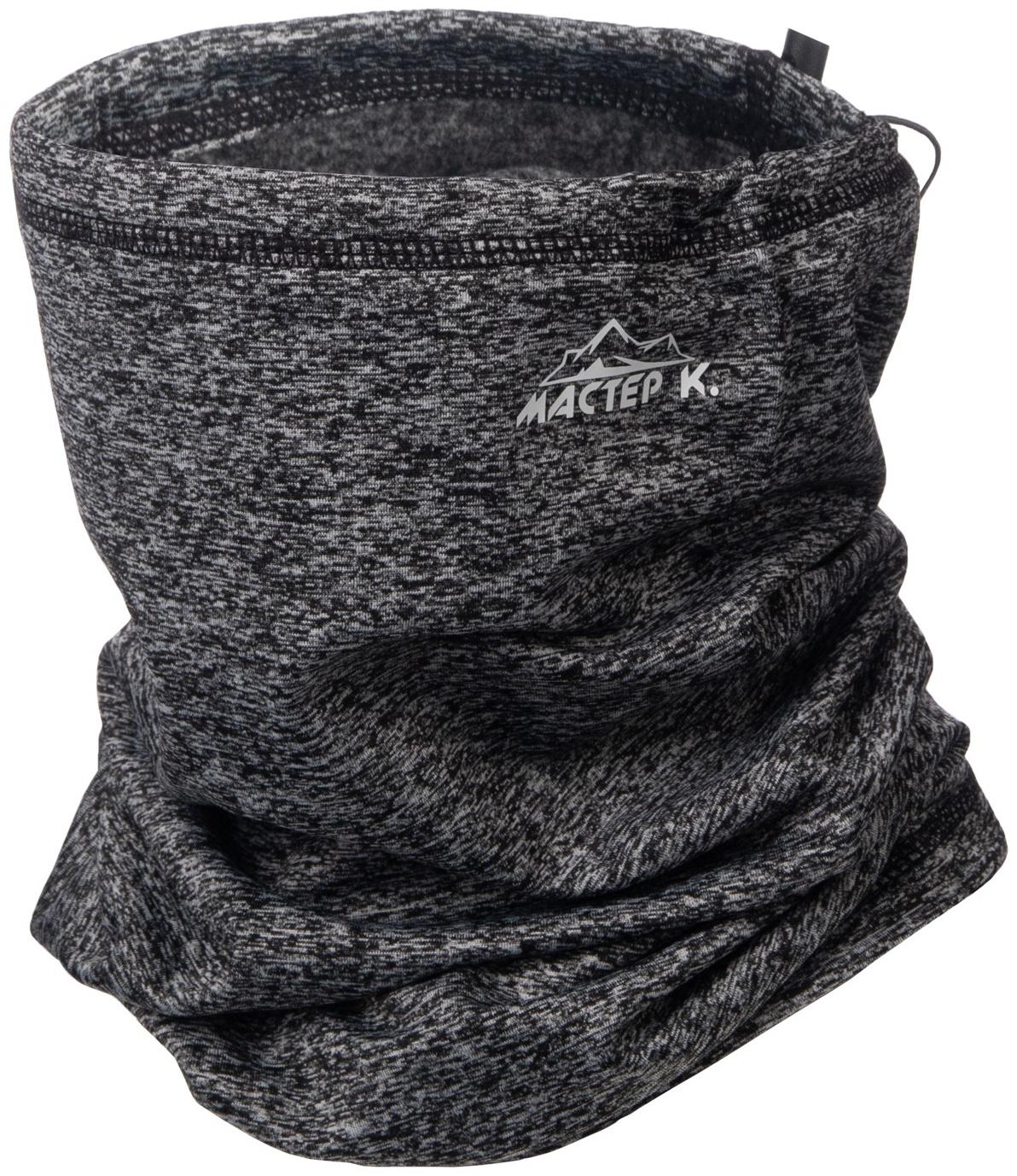 Бафф-маска для защиты от ветра серый