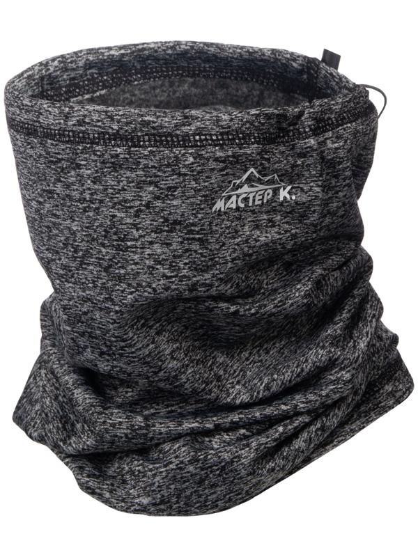 Бафф-маска для защиты от ветра серый