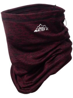 Бафф-маска для защиты от ветра красный