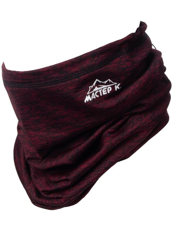 Бафф-маска для защиты от ветра красный