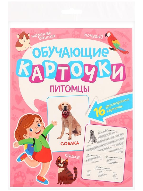 Обучающие карточки «Питомцы»