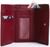 Кошелёк на кнопке, цвет бордовый