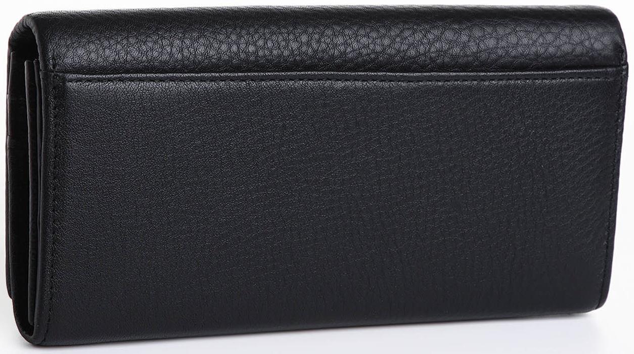 Кошелёк на магните, цвет чёрный