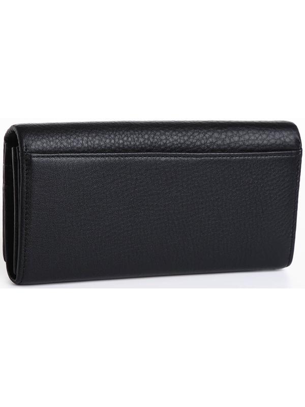 Кошелёк на магните, цвет чёрный