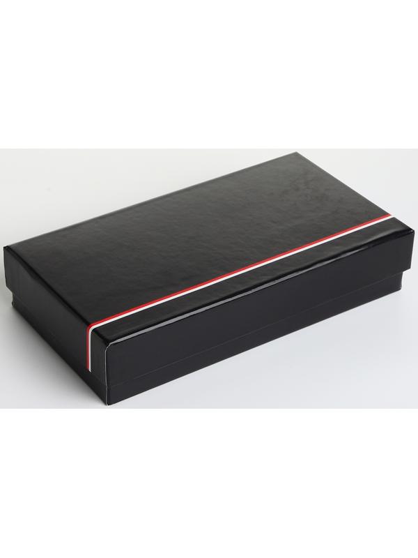 Кошелёк на магните, цвет чёрный