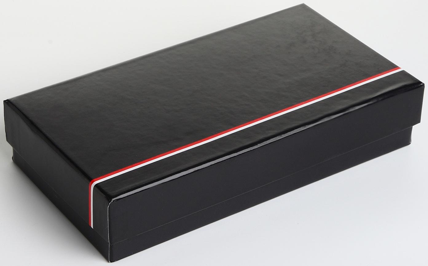 Кошелёк на магните, цвет бордовый