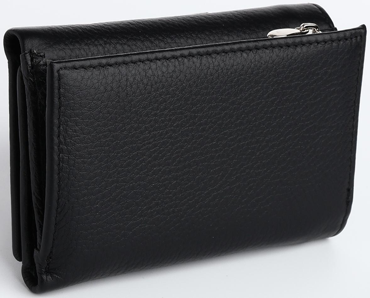 Кошелёк на магните, цвет чёрный