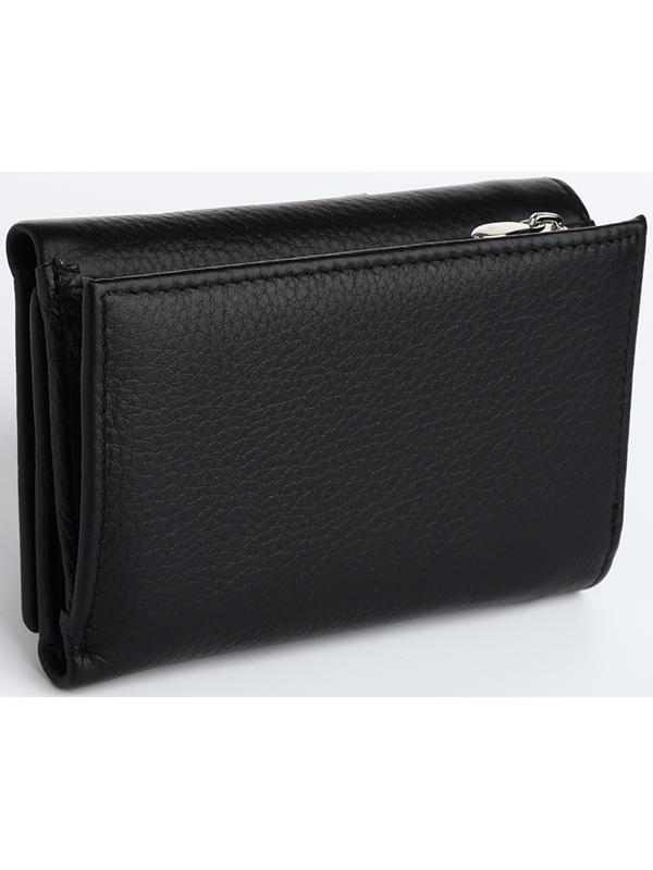 Кошелёк на магните, цвет чёрный