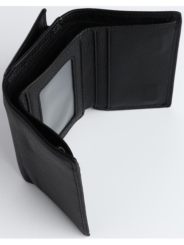 Кошелёк на магните, цвет чёрный