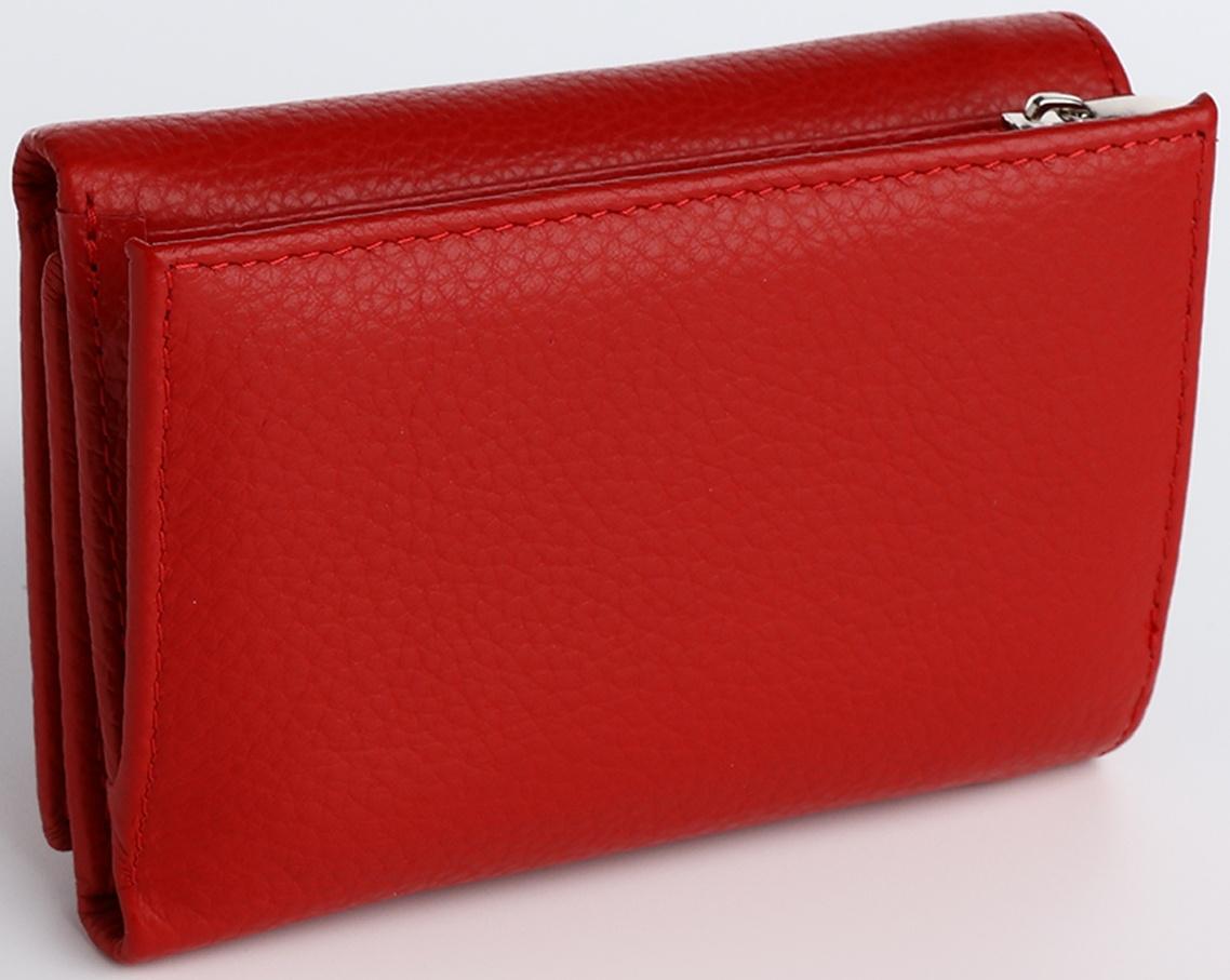 Кошелёк на магните, цвет красный