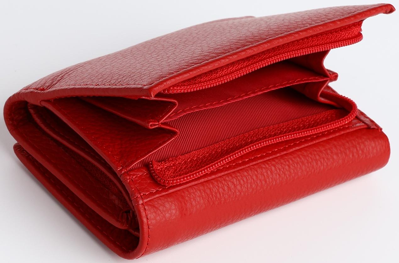 Кошелёк на магните, цвет красный