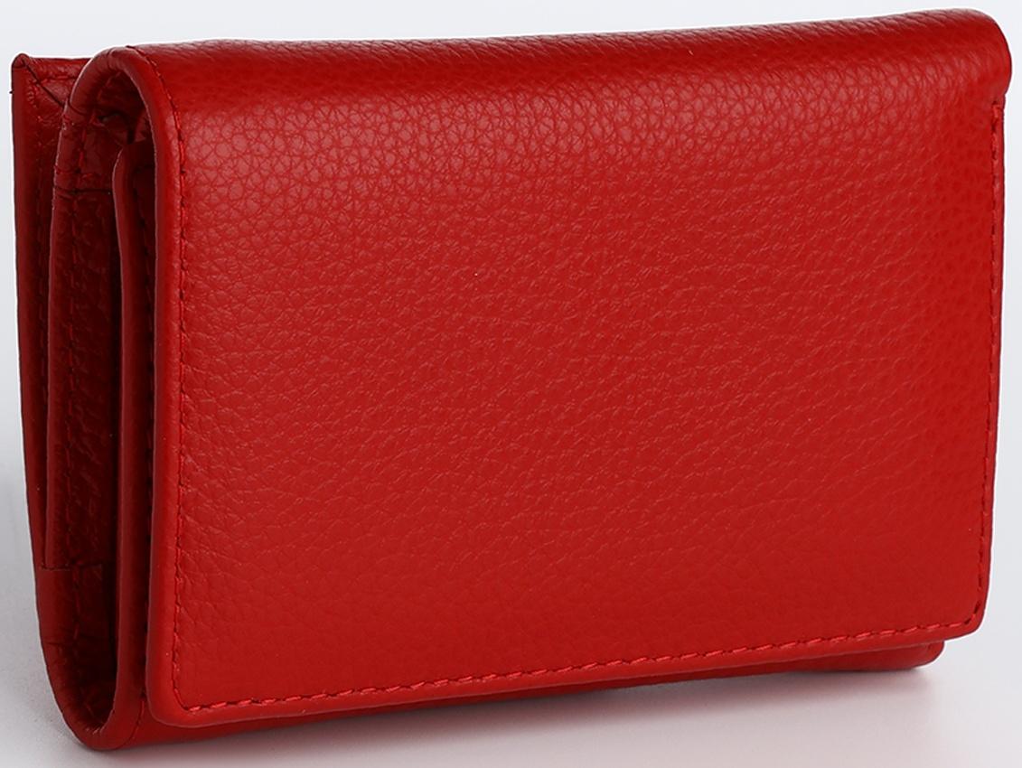 Кошелёк на магните, цвет красный