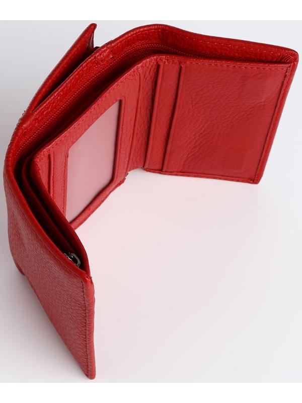Кошелёк на магните, цвет красный