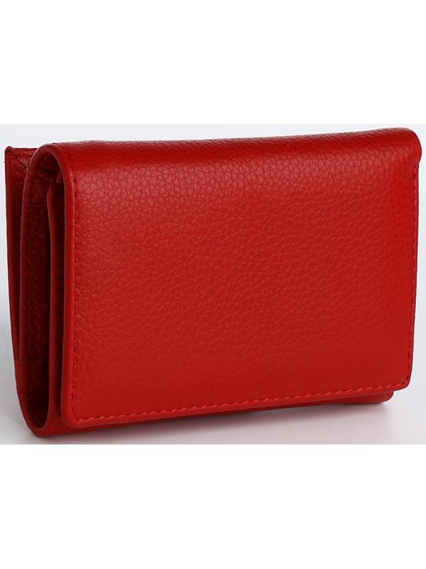 Кошелёк на магните, цвет красный