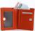 Кошелёк на магните, цвет оранжевый