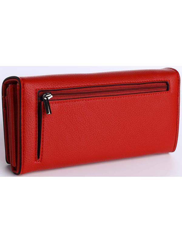 Кошелёк на магните, цвет красный