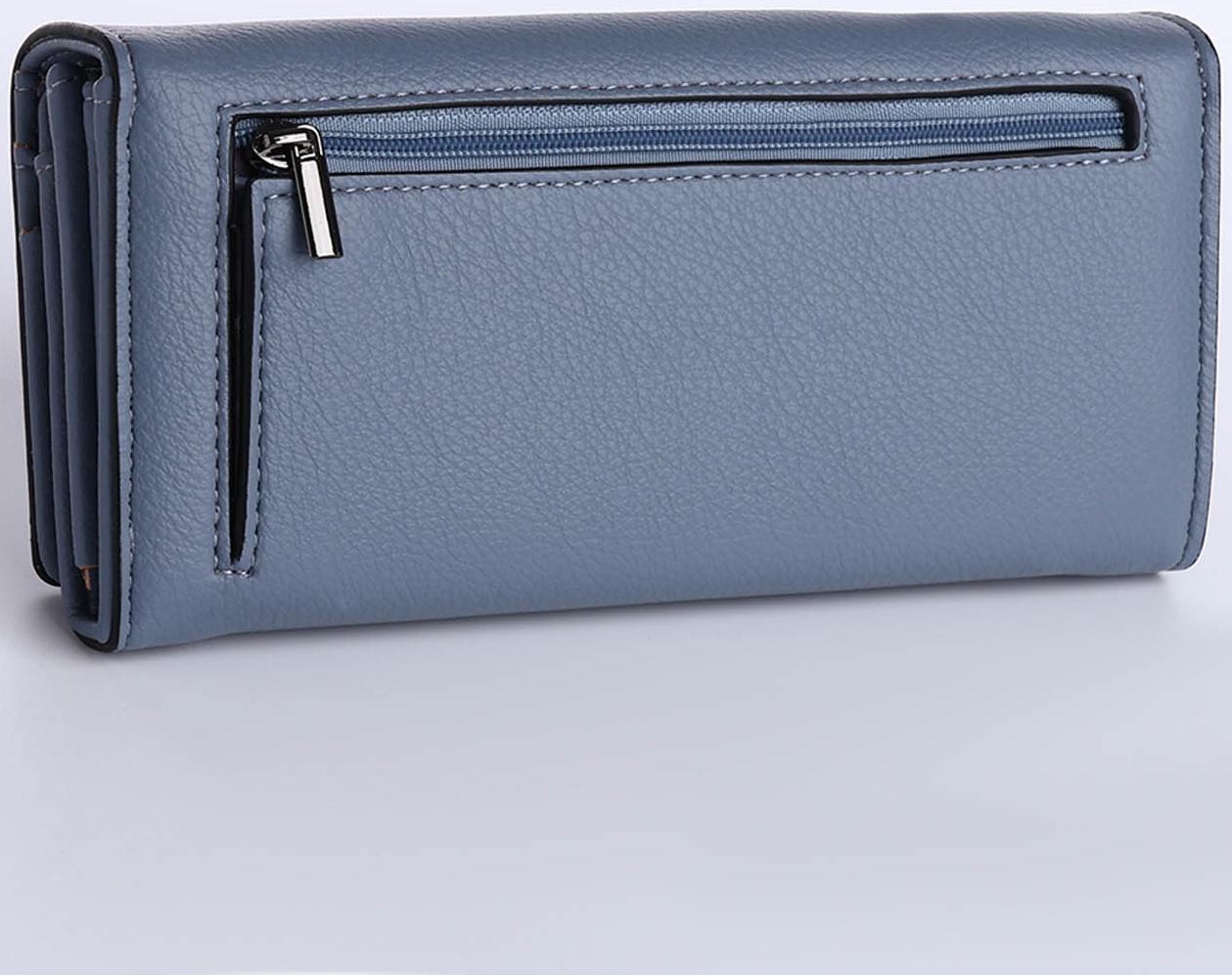 Кошелёк на магните, цвет голубой