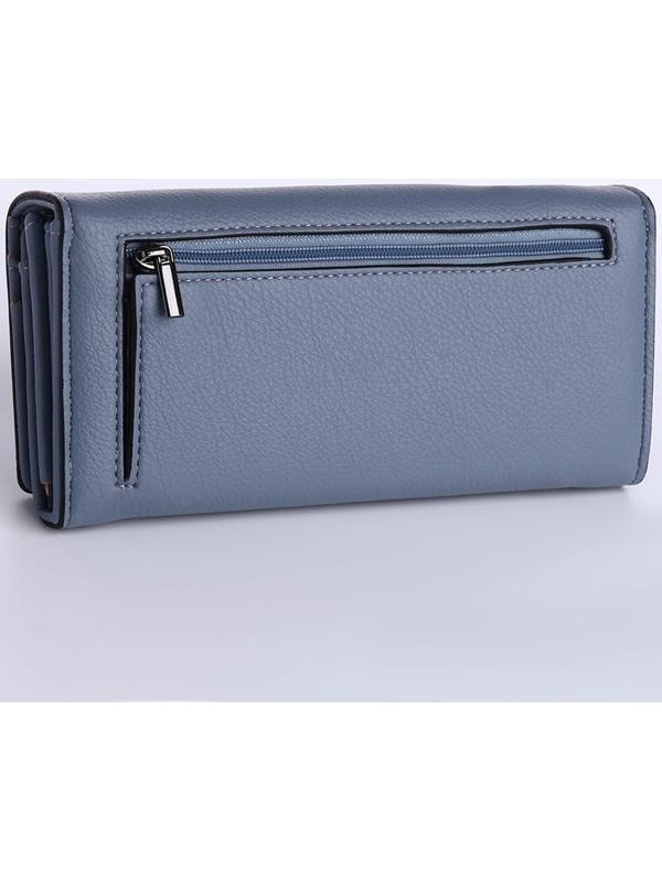 Кошелёк на магните, цвет голубой