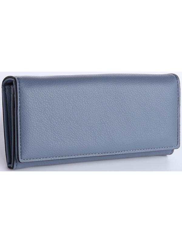 Кошелёк на магните, цвет голубой