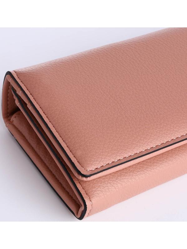 Кошелёк на магните, цвет розовый