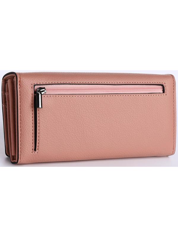 Кошелёк на магните, цвет розовый