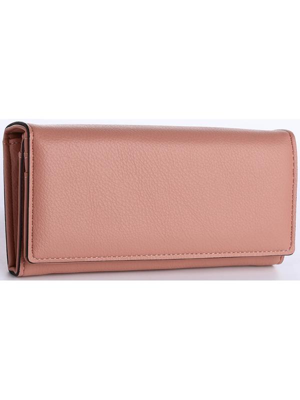 Кошелёк на магните, цвет розовый