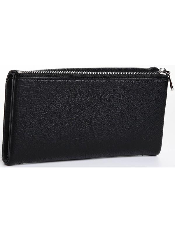 Кошелёк на магните, цвет чёрный