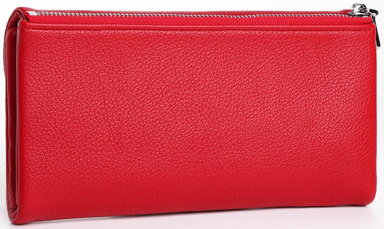 Кошелёк на магните, цвет красный
