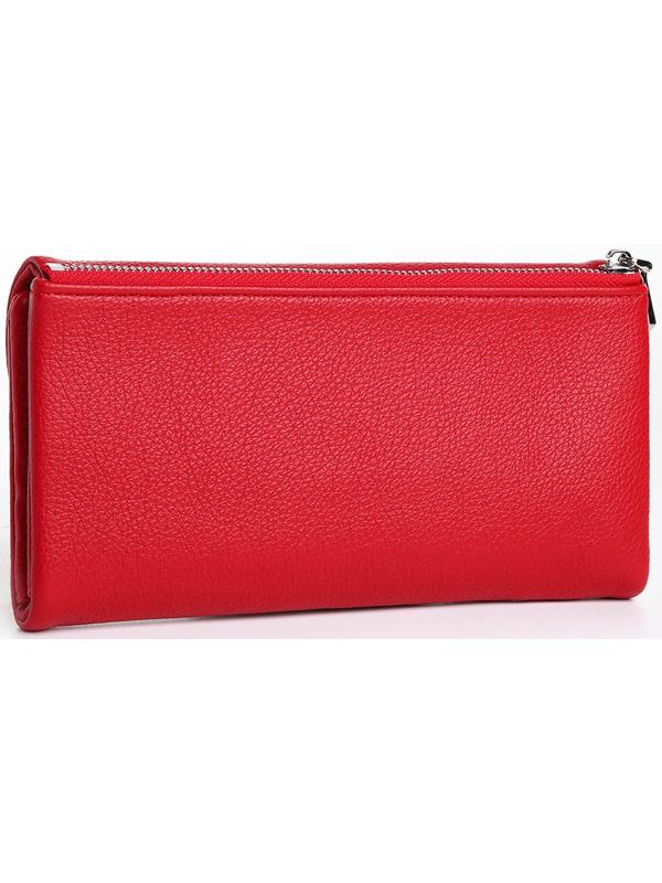 Кошелёк на магните, цвет красный