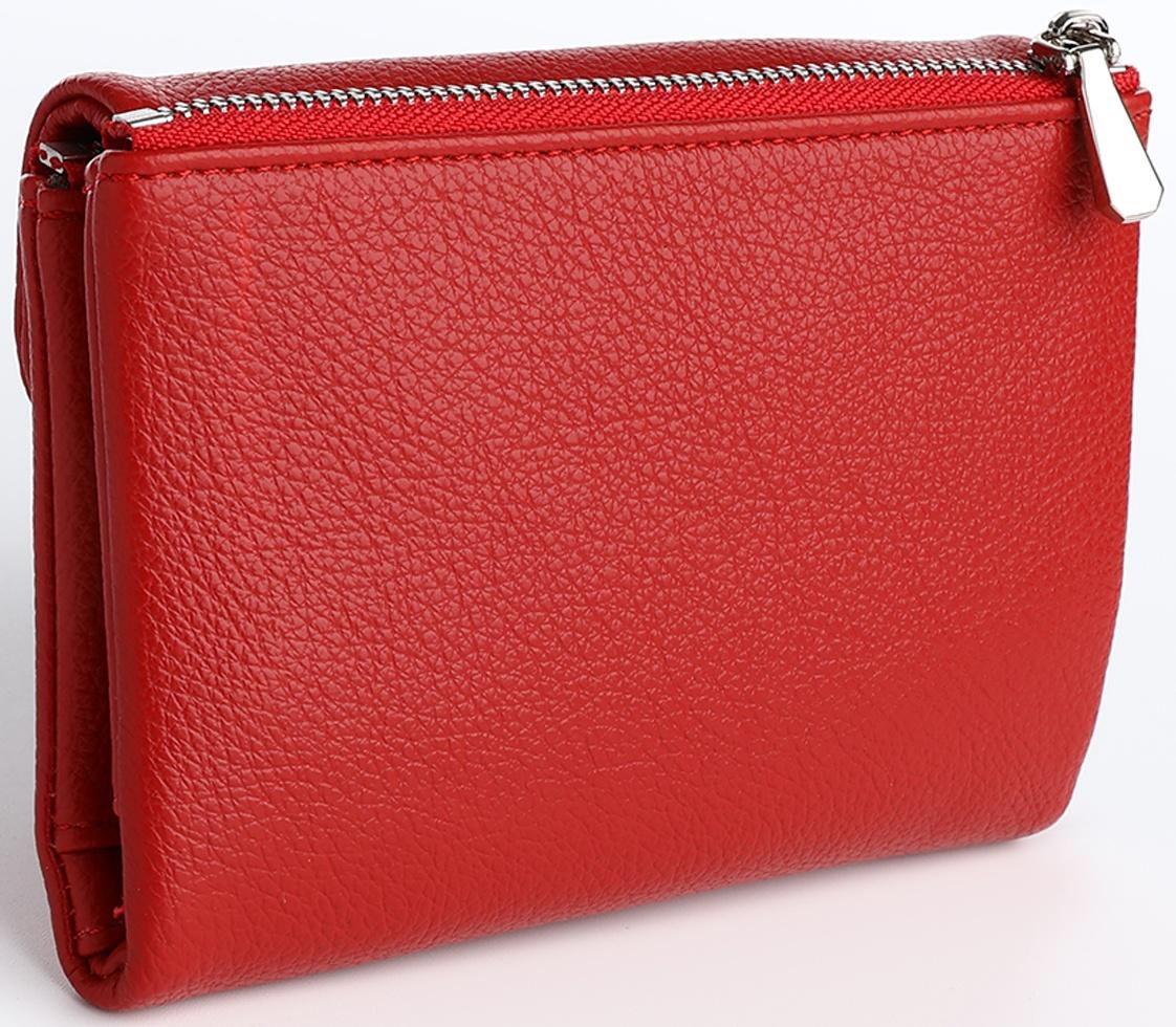 Кошелёк на магните, цвет красный
