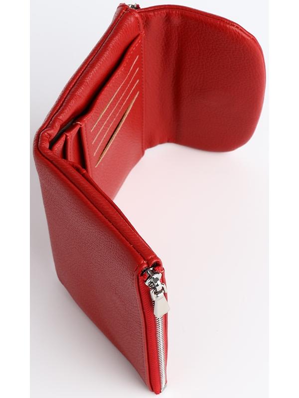 Кошелёк на магните, цвет красный