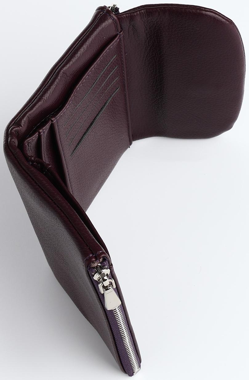 Кошелёк на магните, цвет фиолетовый